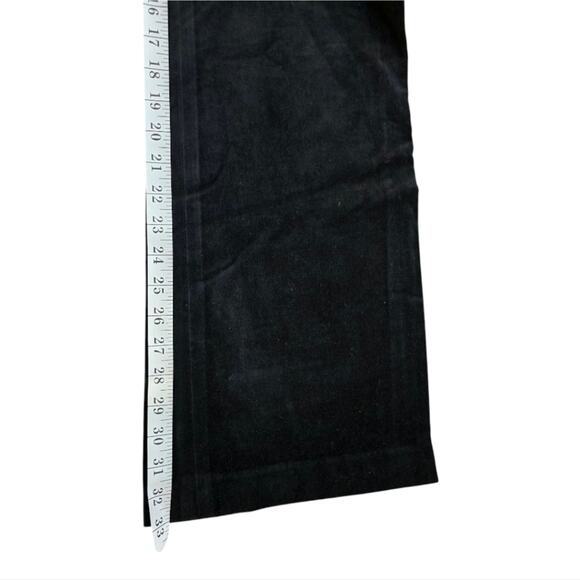 J. Jill Wearever Velvet-Knit High Rise Straight-Leg Trousers Size 10 - Picture 3 of 8
